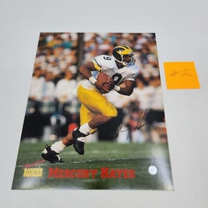8X10 Signature Rookies Autographed Photograph Rookie Mercury Hayes Michigan - Imagen 1 de 3