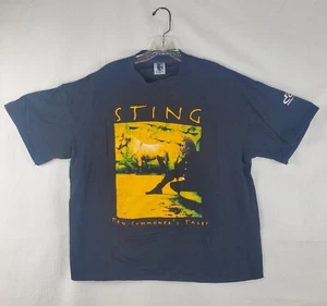 RARA T-shirt vintage Sting Ten Summoner's Tales 1993 World Tour DCC XL fondo di magazzino - Foto 1 di 7