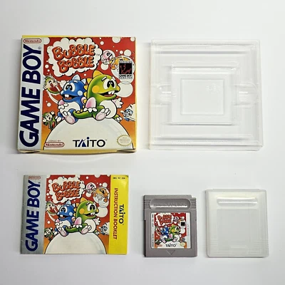 Bubble Bobble for Nintendo Game Boy Boxed With Manual DMG-B2-USA Tested Working - Image 1 of 4