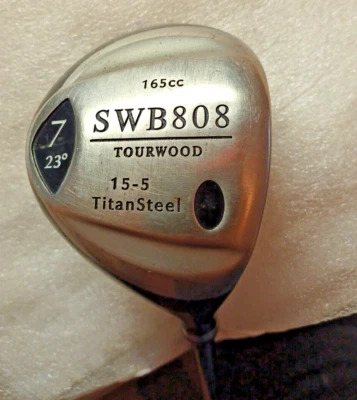 SWB808 TOURWOOD Golf 7 Club 15-5 Titan Steel RH Graphite Shaft S Flex 23 Degree - Image 1 of 4
