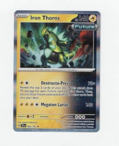 Iron Thorns Temporal Forces Holo 062/162 Scarlet & Violet Pokémon TCG - Picture 1 of 1