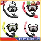 Diving Masks Snorkeling Breath Tube Set Adult Goggles Glasses Swimming Equipment