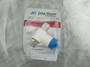 John Guest 1/4" Angle Top Valve ASVPPILFD 665626125881 (Lot J) - Picture 1 of 2