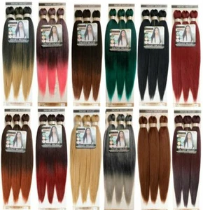 SMART BRAID 3 IN A PACK 28" Extensiones de cabello humano preestiradas y prearrancadas*Reino Unido* - Imagen 1 de 11