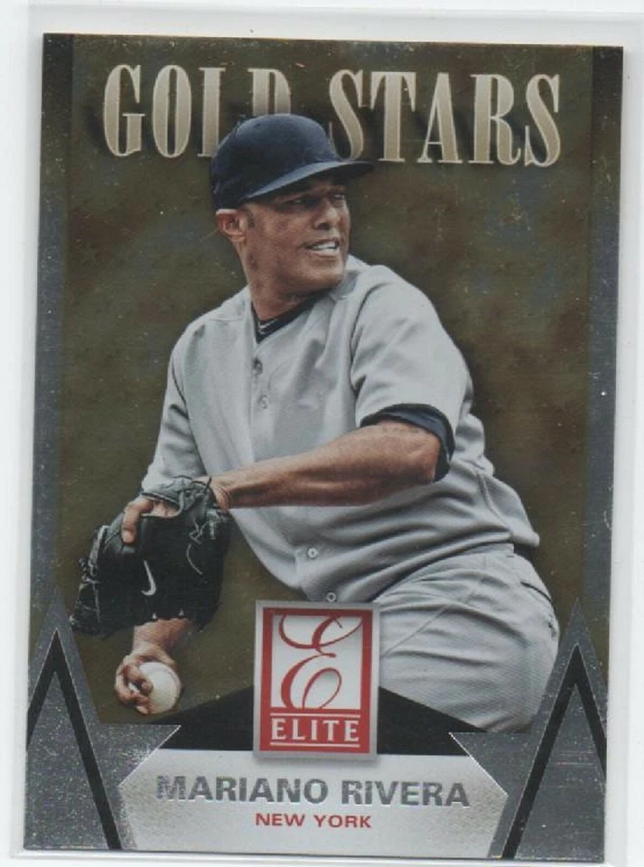 2015 Panini Elite GOLD STARS #24 Mariano Rivera NEW YORK YANKEES Insert 5 - Image 1 of 1