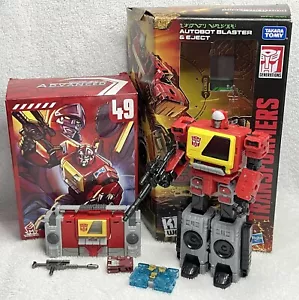 BLASTER • WAR FOR CYBERTRON TRILOGY & MF-49 MINI - Picture 1 of 4