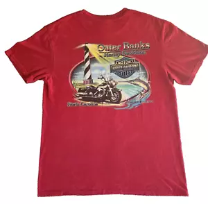 Harley Davidson Adult LRG Shirt 2008 Outer Banks North Carolina Limited Edition - Picture 1 of 10