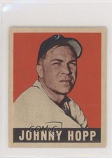1948-49 Leaf Johnny Hopp #139 Rookie RC