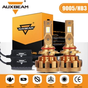 AUXBEAM 9005 9145 LED Headlight Kits High Power Bulbs 6000K Canbus 70W 18000LM - Picture 1 of 12