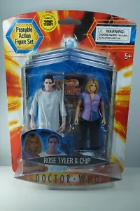 Doctor Dr Who Rose Tyler Billie Piper + Chip Figure Series 2 Top Trump MOC! - Picture 1 of 9