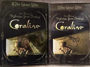 Coraline Collectors Edition (DVD, 2009) Widescreen Dakota Fanning