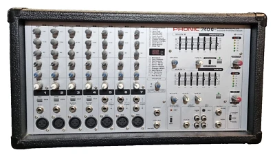 Phonic Powerpod 740Plus #PCH1H90628 7CH, 2 x 220W Powered Mixer - Bild 1 von 4