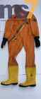 TRELLCHEM 1B GASTIGHT PROTECTION CHEMICAL SUIT L -FACE SEAL & SHOES TAPE DAMAGED