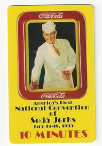 Tarjeta telefónica TK5X/Phonecard Sprint 10u Coca-Cola Soda Jerk Convention - Imagen 1 de 1