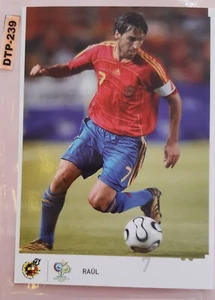 postales de futbol- Raul (DTP-239) - Imagen 1 de 1