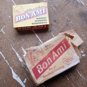 Vintage Bar Of BON AMI Modern Cleaning Bar Sealed For Glass Paint Bathrooms - Picture 1 of 14