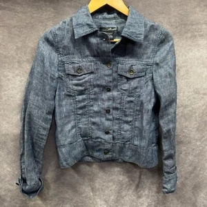 Willi Smith Lightweight Linen Jacket Size Small - Picture 1 of 3