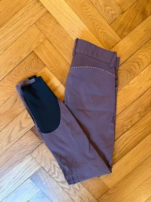 Equiline Reithose Teilbedstz Grip Strass Gr. 36 - Bild 1 von 4