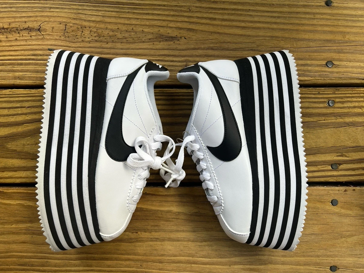 Nike COMME des Garcons x Cortez White W for sale | eBay