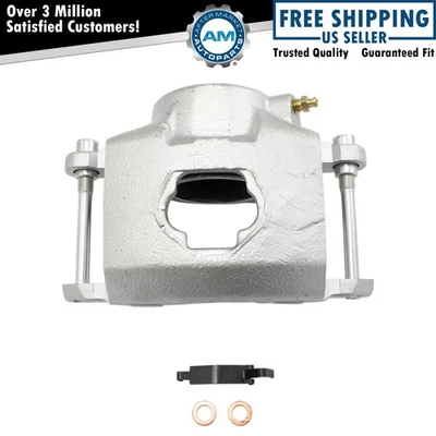 Nueva pinza de freno de disco delantera con herrajes lado del pasajero derecha para GM Foto 1 de 4