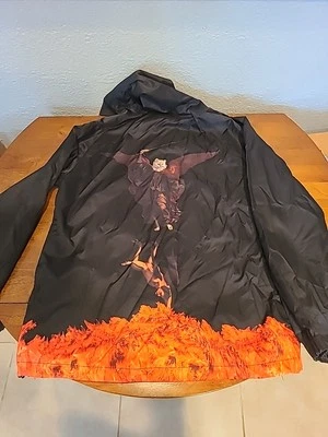 RipNDip Cat Angel Devil Inferno Hooded Windbreaker Jacket Size Medium  - Image 1 of 4