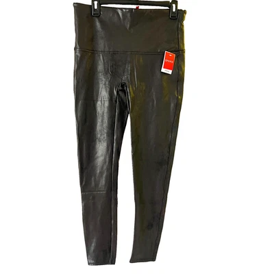 Leggings Spanx Imitación Cuero Para Mujer Talla 1X Muy Negros NUEVOS CON ETIQUETAS Foto 1 de 4