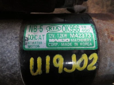 Starter Motor Fits 95-02 SPORTAGE 247165 - Image 1 of 4