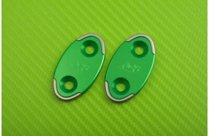 Obturadores Retrovisore Verde-Titanio 40 mm HONDA CBR 500 R PC62 2019-2020 - Picture 1 of 5