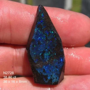 Rough Boulder Opal 38.80 ct 100% Australian Natural Rough Opal From QLD N2728 - Picture 1 of 3