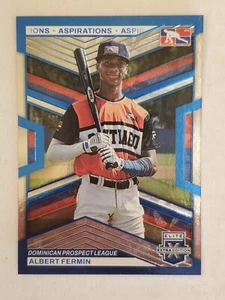 ALBERT FERMIN 2023 Elite Extra Edition ASPIRATIONS BLUE #'d 255/349 DPL - Picture 1 of 1