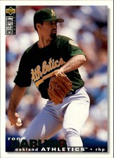 1995 Collector's Choice Oakland Athletics Baseball Card #136 Ron Darling