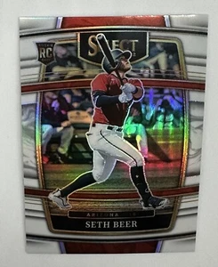 Panini Select 2022 - Seth Beer RC White Concourse Parallel/50 - #14 Arizona - Imagen 1 de 2