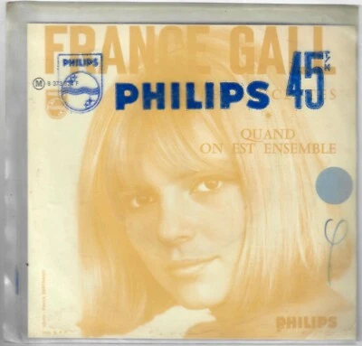 FRANCE GALL Les Sucettes 1966 Yéyé Gainsbourg JUKEBOX Encart original SP 45T - Photo 1/4