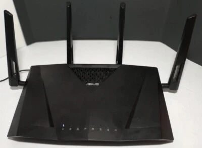 Asus AC3100 RT-AC3100 Dual-Band Extreme Wi-Fi Gaming Gigabit Router Tested Works - Image 1 of 4