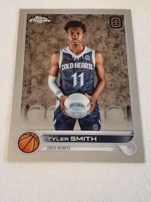 2023 Topps Chrome OTE Overtime Elite - #74 Tyler Smith (RC) - Projected 1st rd! - Image 1 of 2