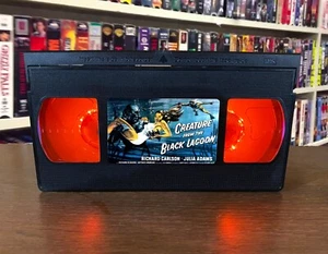 Creature From The Black Lagoon VHS Lamp + Remote - Picture 1 of 2