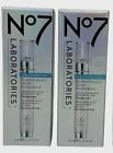 2-Pack - No7 Laboratories Line Correcting Booster Serum 0.5oz (15ml) each - NEW!
