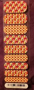 Jamberry "Paper Mache" Nail Wraps ~ Half Sheet ~ FIRST CLASS SHIPPING - Picture 1 of 1