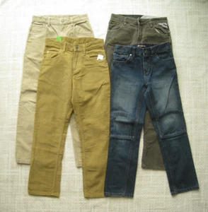 Lot of Boys Size 10 Corduroy Pants & Jeans Tommy Hilfiger, Gap Volcom Gymboree - Picture 1 of 19