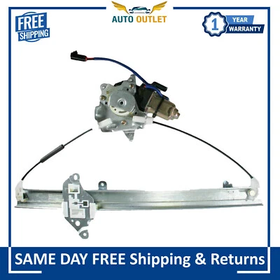 Nuevo regulador de ventana eléctrica del lado del conductor delantero y motor para Nissan Sentra 2000-2005 Foto 1 de 2