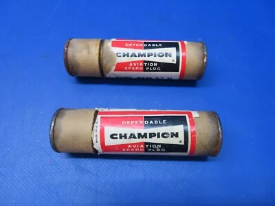 Champion Spark Plug REM 37 N LOT OF 2 NOS (1122-155) - Image 1 of 4