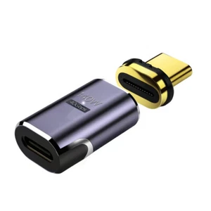 PD 140W Charger Connector 8K 120Hz 40Gbps USB Type-C Magnetic Adapter for Tablet - Zdjęcie 1 z 14