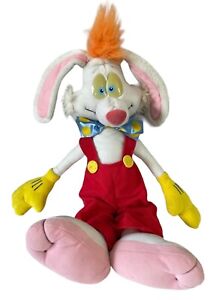 Vintage 1988 Playskool Disney Who Framed Roger Rabbit Plush Stuffed Toy 18”