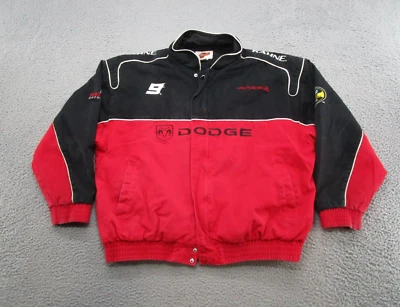 Chaqueta Winners Circle Kasey Kahne Nascar Dodge Lona Cremallera Completa Talla XL Leer Foto 1 de 4