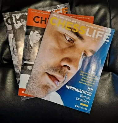 3 CHESS LIFE MAGAZINES -2021 CURRENT ISUES- APR MAY JUNE!- LIKE NEW! - d3826xxx - Image 1 of 4