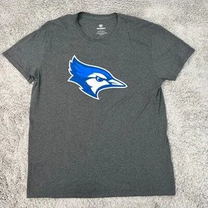 Creighton Bluejays Womens T-Shirt Large Gray Short Sleeve Crew Neck Graphic - Picture 1 of 7