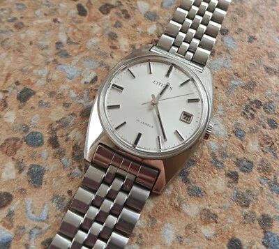 Vintage Citizen 17 Jewels Automatic 8210 JDM dicembre 1978 - Immagine 1 di 4