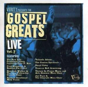 Gospel Greats Live, Vol 2 - Audio CD By Various - VERY GOOD