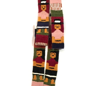 CINTURÓN FAJA TEJIDO A MANO GUATEMALTECO VINTAGE MULTICOLOR 100% ALGODÓN ARTE POPULAR BOHO - Imagen 1 de 13