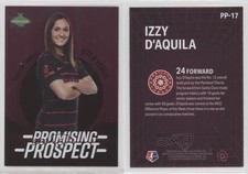 2023 Parkside NWSL Vol 1 Promising Prospect Izzy D'Aquila #PP-17 Rookie RC